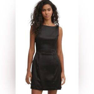 Abercrombie & Fitch Midnight Satin mini Dress size L